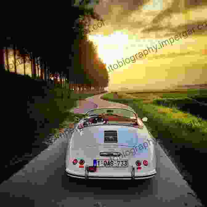 A Classic Porsche 356 Speedster Driving Down A Winding Road The Of The Porsche 356