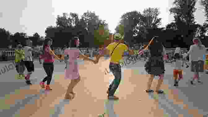 A Group Of People Dancing In A Circle, Holding Hands Primitive Expression And Dance Therapy: When Dancing Heals (Explorations In Mental Health)