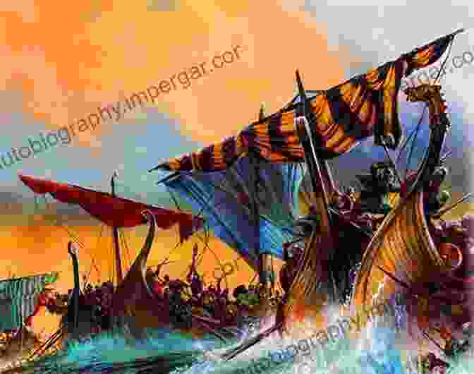 A Group Of Vikings Standing On A Ship Vikings: The Most Interesting Stories