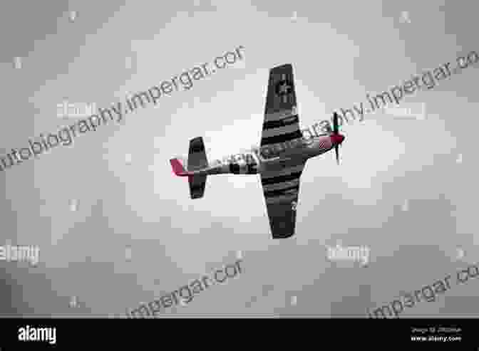 A Majestic P 51 Mustang Soaring Through The Skies Air Combat: Dogfights Of World War II