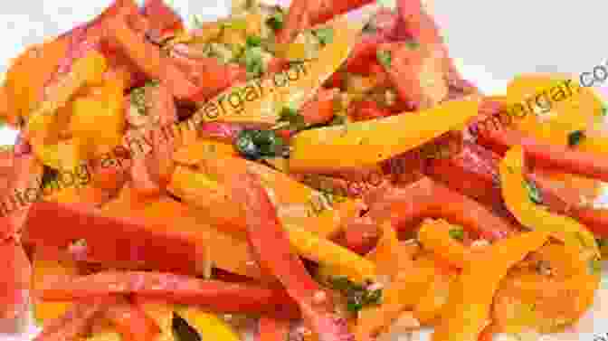 Assortment Of Dishes Featuring Peppers, Demonstrating Their Versatility In Various Cuisines Peppers: Botany Production And Uses