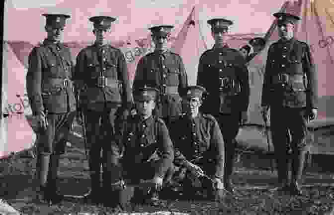 Black And White Photo Of Soldiers From The 6th Battalion, Duke Of Wellington's Regiment, Marching In Formation Guiseley Terriers: A Small Part In The Great War: A History Of The 1/6th Battalion Duke Of Wellington S (West Riding) Regiment