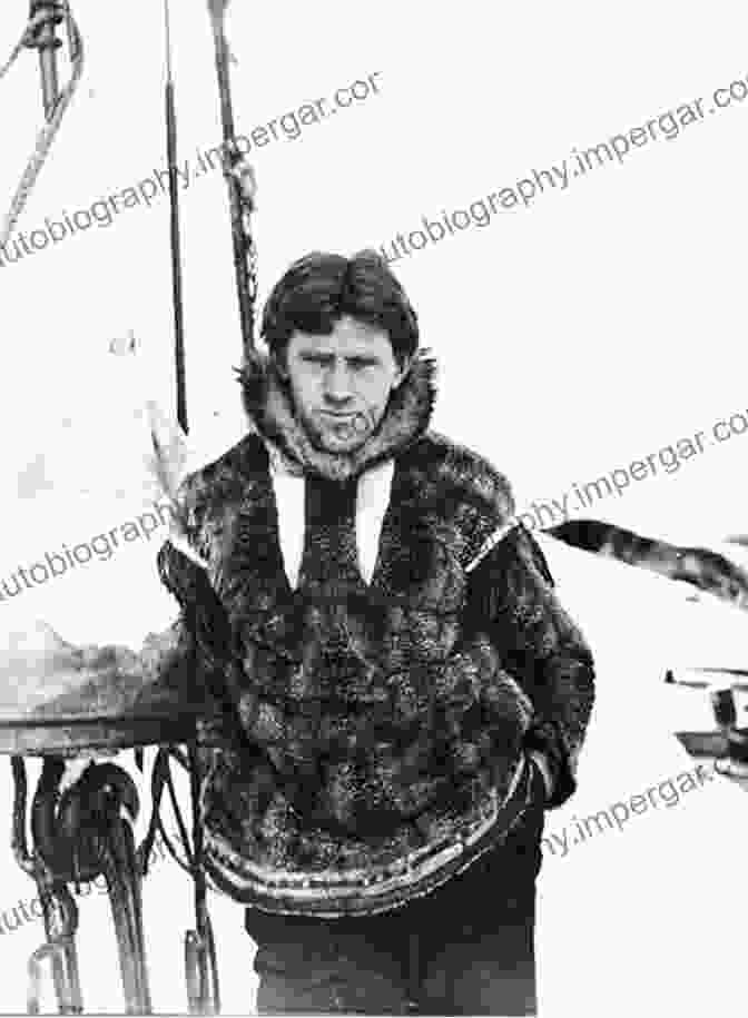 Ejnar Mikkelsen Standing On An Ice Floe In Northeast Greenland During The Alabama Expedition. Four Years In The White North (1918) Includes Original Photographs