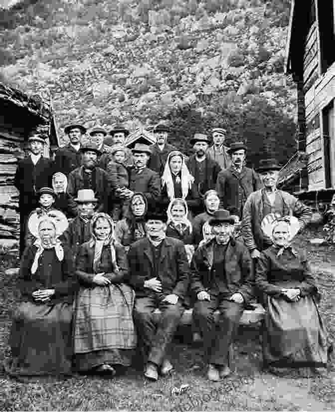 Historical Photograph Of A Norwegian American Community Gathering Norwegian American Women: Migration Communities And Identities