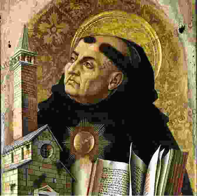 Image Of J.R.R. Tolkien And St. Thomas Aquinas With A Backdrop Of Middle Earth The Flame Imperishable: Tolkien St Thomas And The Metaphysics Of Faerie