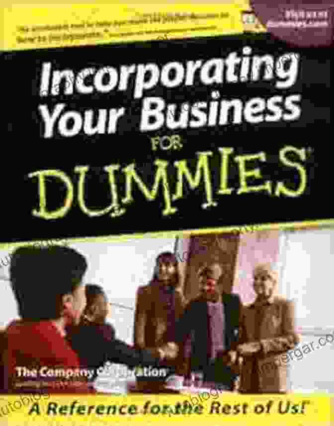 Incorporating Your Business For Dummies Book Cover Incorporating Your Business For Dummies