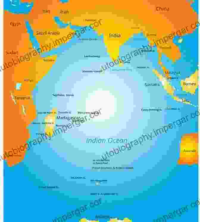 Map Of The Indian Ocean Region Geo Economics And Geo Securities In The Indian Ocean Region