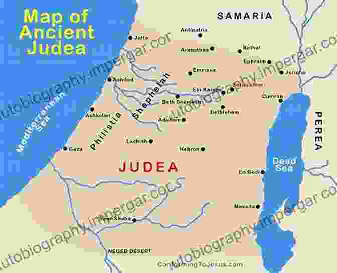 Map Of The Roman Province Of Judea The Roman Province Of Judea: The Turbulent History And Legacy Of Rome S Rule In Ancient Israel And Judah