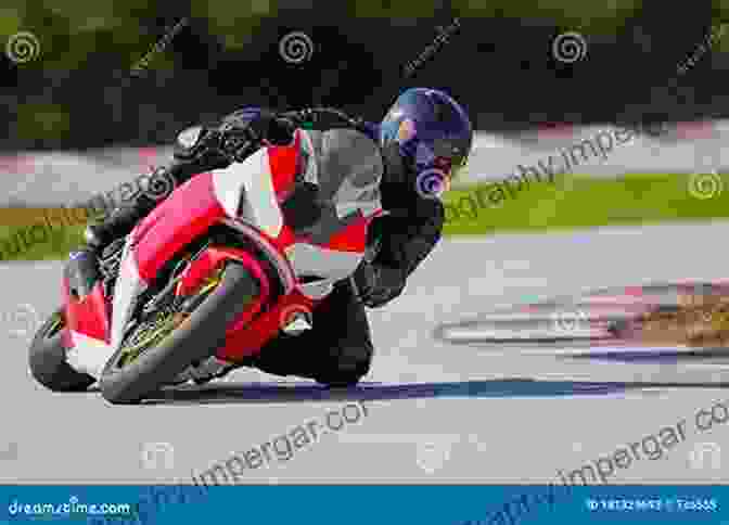 Motorcyclist Leaning Into A Corner While Braking Commonwealth Of Massachusetts Motorcycle Manual