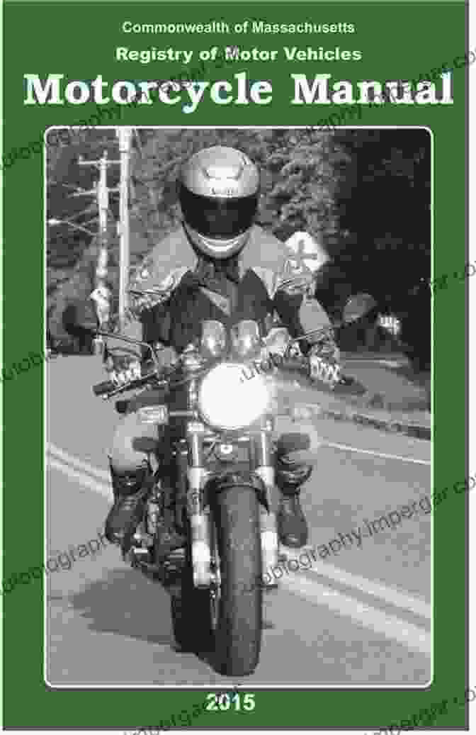 Motorcyclist Reading The Massachusetts Motorcycle Manual Commonwealth Of Massachusetts Motorcycle Manual