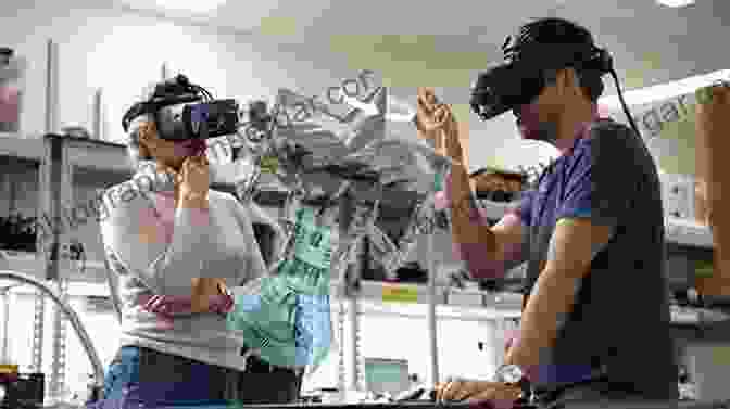 Person Wearing A VR Headset Experiencing Immersive Art Contemporary Art And Digital Culture