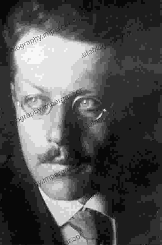 Portrait Of Franz Rosenzweig, A German Philosopher And Theologian The Star Of Redemption Franz Rosenzweig