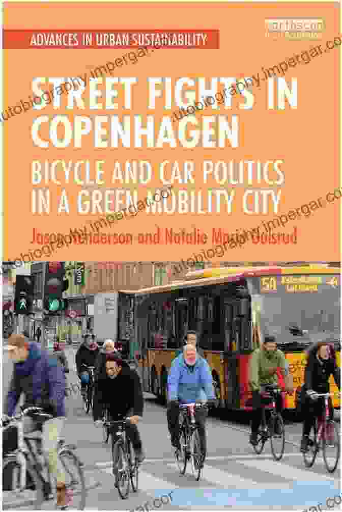 Street Fights In Copenhagen Book Cover With Two Men Fighting In The Street Street Fights In Copenhagen: Bicycle And Car Politics In A Green Mobility City (Advances In Urban Sustainability)