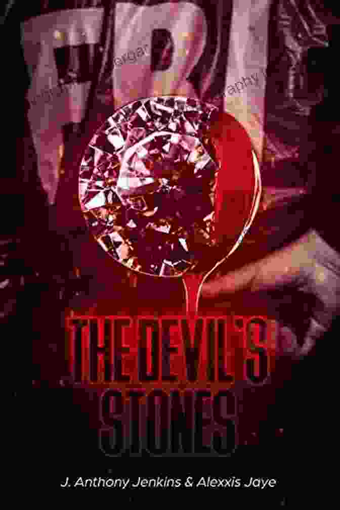 The Devil Stones Book Cover By Alexxis Jaye, Featuring Eerie Red Eyes And A Mysterious Mansion The Devil S Stones Alexxis Jaye