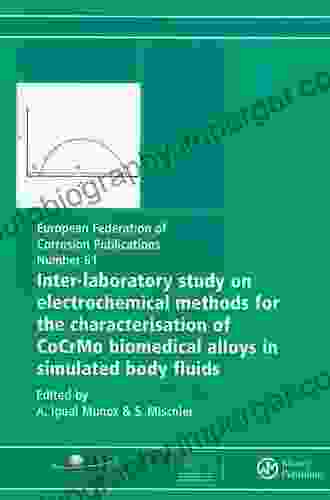 Inter Laboratory Study On Electrochemical Methods For The Characterization Of Cocrmo Biomedical Alloys In Simulated Body Fluids (European Federation Of Corrosion 61)