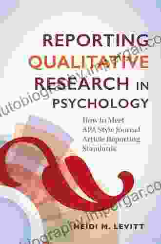 Reporting Qualitative Research in Psychology: How to Meet APA Style Journal Article Reporting Standards Revised Edition 2024 copyright