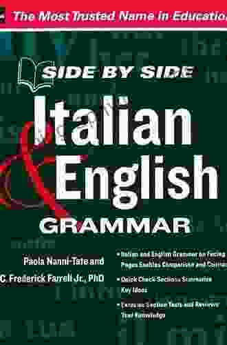 Side By Side Italian And English Grammar