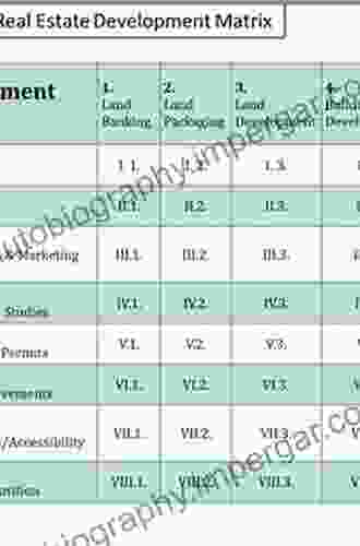 Real Estate Development Matrix